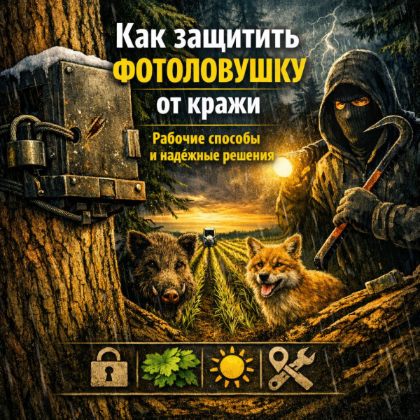 Как защитить фотоловушку SEELOCK S308W от кражи: рабочие способы и надёжные решения